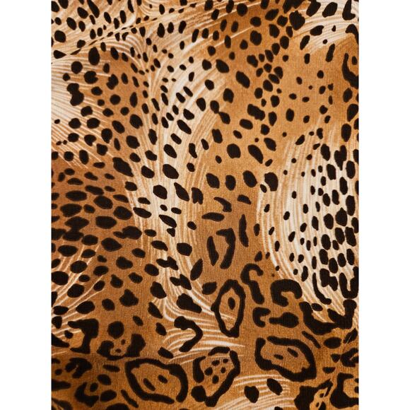 Carolyn Strauss Collection Animal Print Open Front Cardigan Kimono Plus Size 2X - Picture 10 of 10